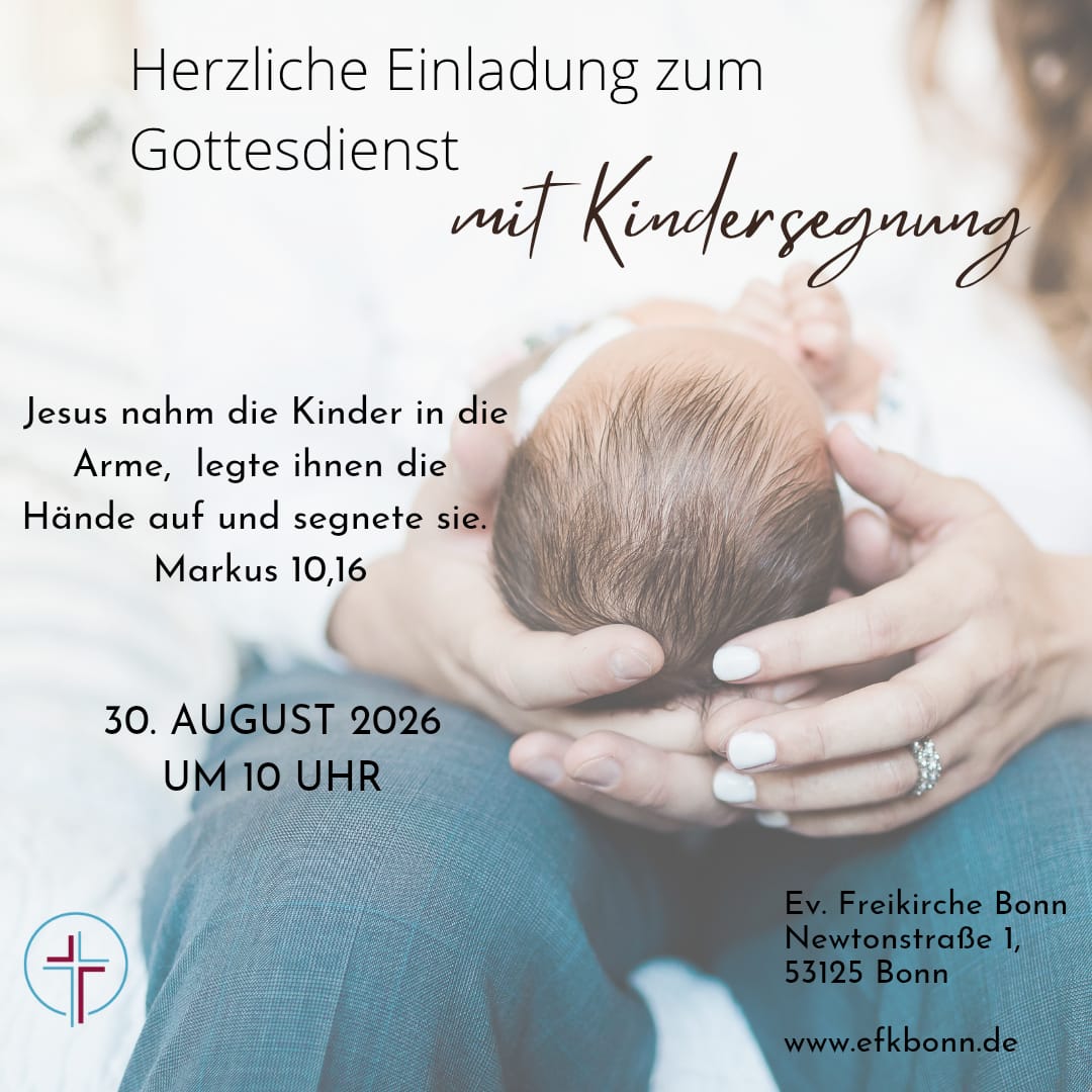 Kindersegnung 30.08. Flyer Ehepaar Sommerfest 2026